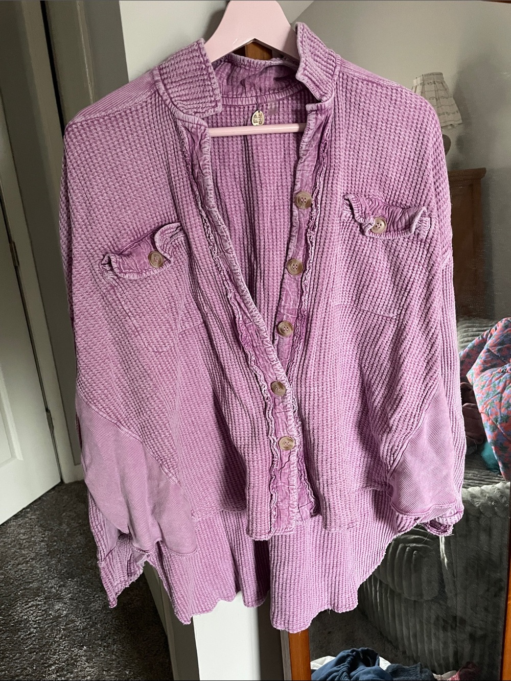 Free people One Scout jacket Bubblegum Pink Fair condition